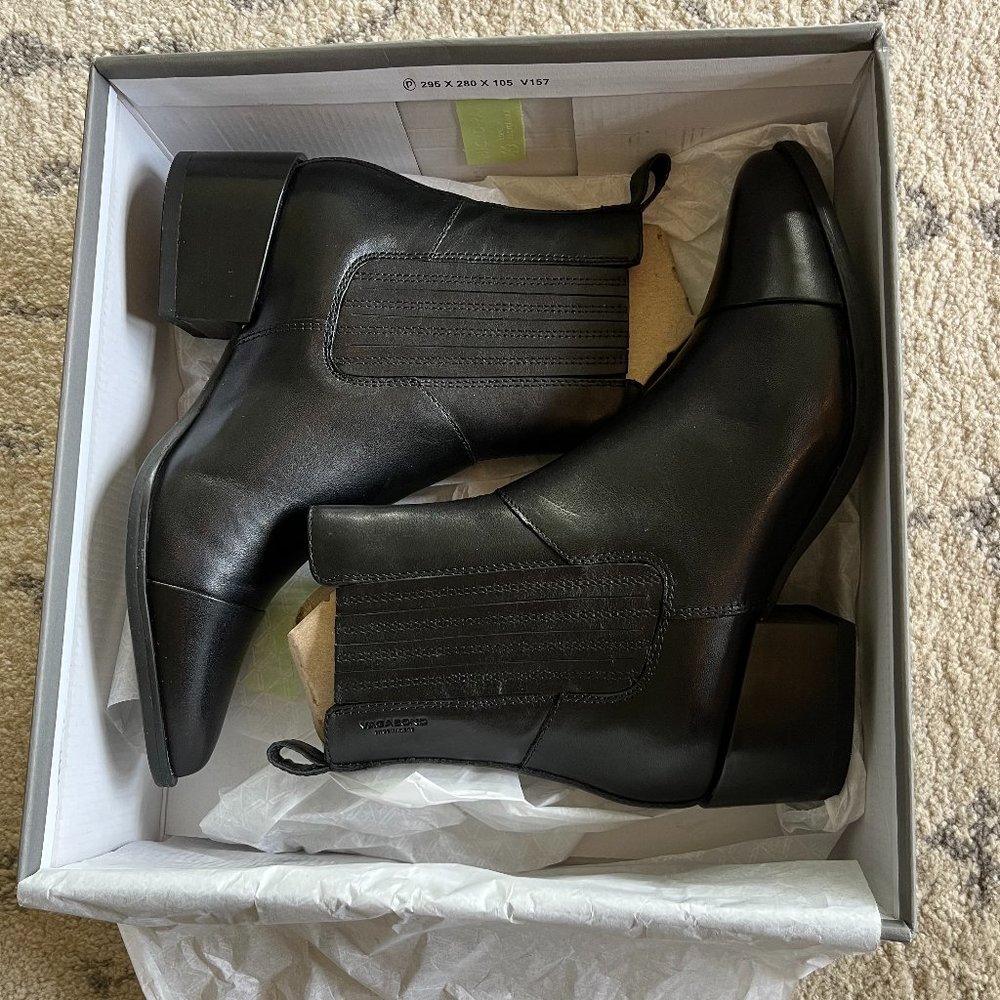 Vagabond Shoemakers Marja Bootie - Black Leather